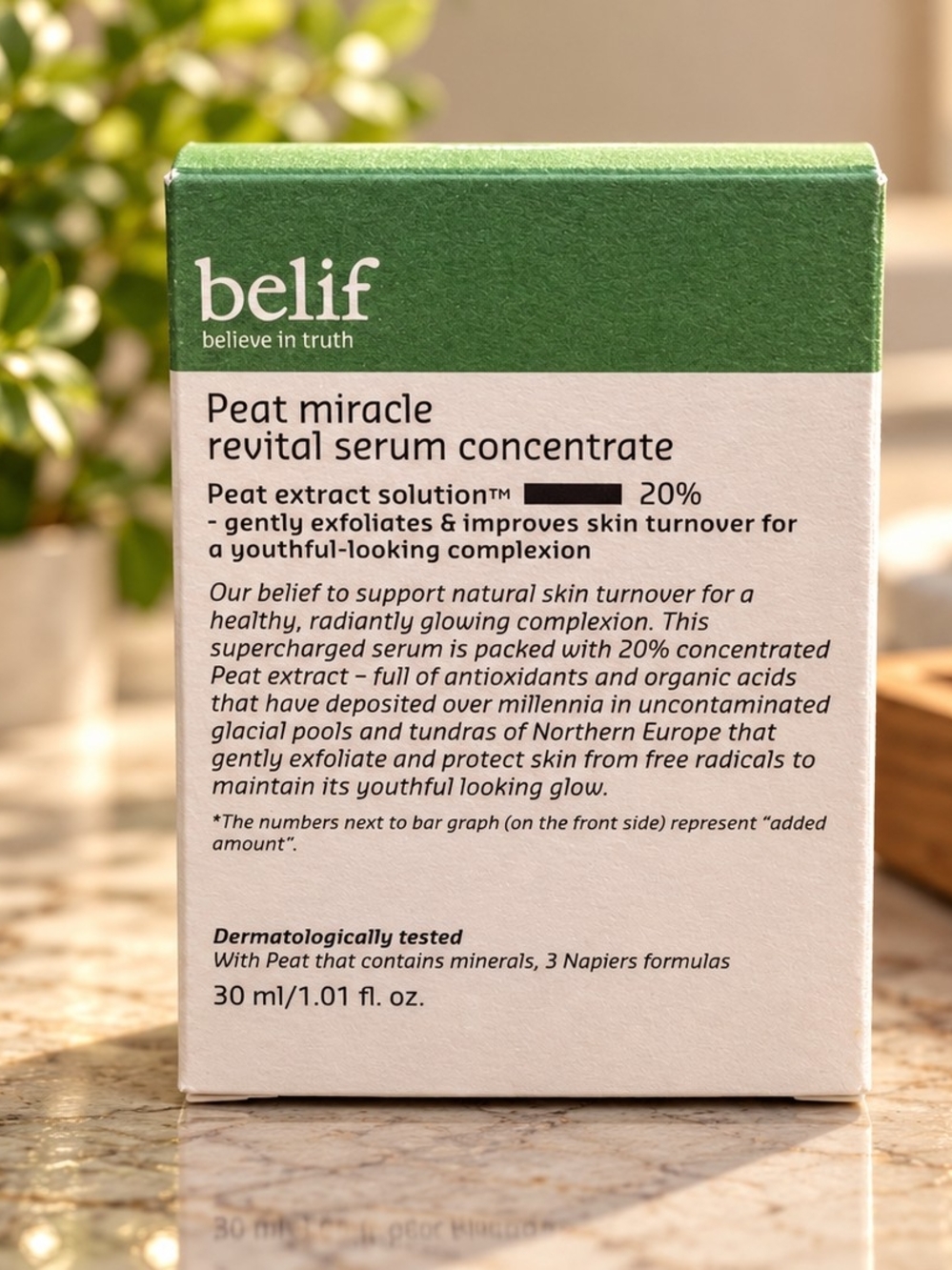 belif Peat Miracle Revital Serum Concentrate